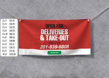 Load image into Gallery viewer, Custom Banner Printing, Vinyl Banners, any Size any color banners 2&#39;x2&#39;
